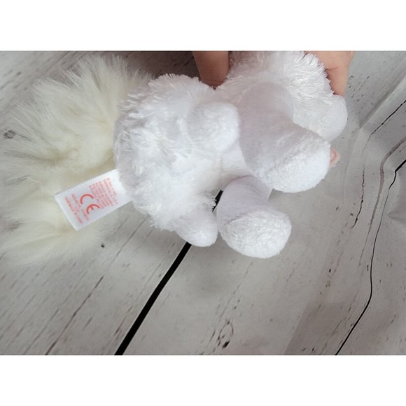 Ty Beanie Boos Phoenix the White Fennec Fox 6” Sparkle Eyes TySilk Plush 2021 - Picture 6 of 7